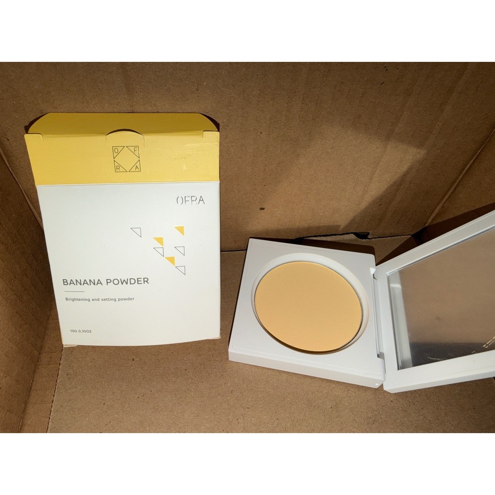 OFRA Banana Powder Brightening and Setting Pressed‎ Powder 10g 0.35oz New